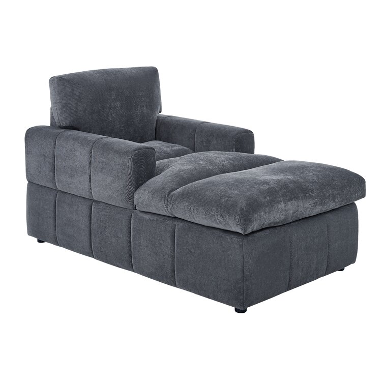 Marshalltown Two Arm Square Chaise Lounge